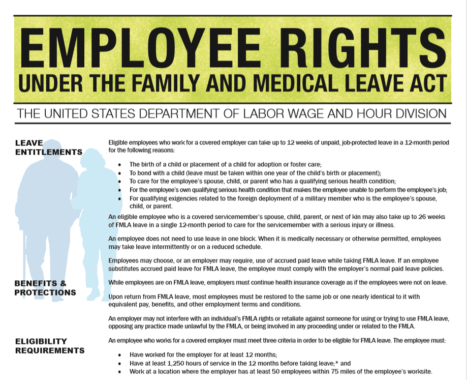 Employee Rights Under The Family and Medical Leave Act