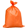 Small Orange Trash Bag